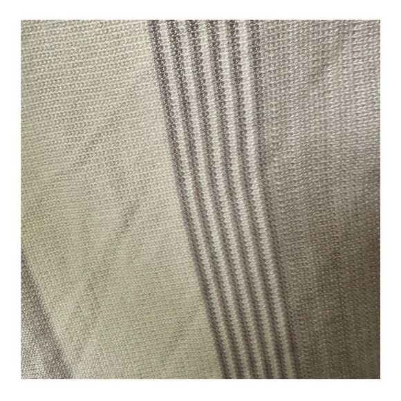 Line striped long hooded open cardigan - Picture 4 of 7